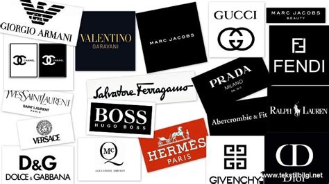 tekstil giyim marka logoları